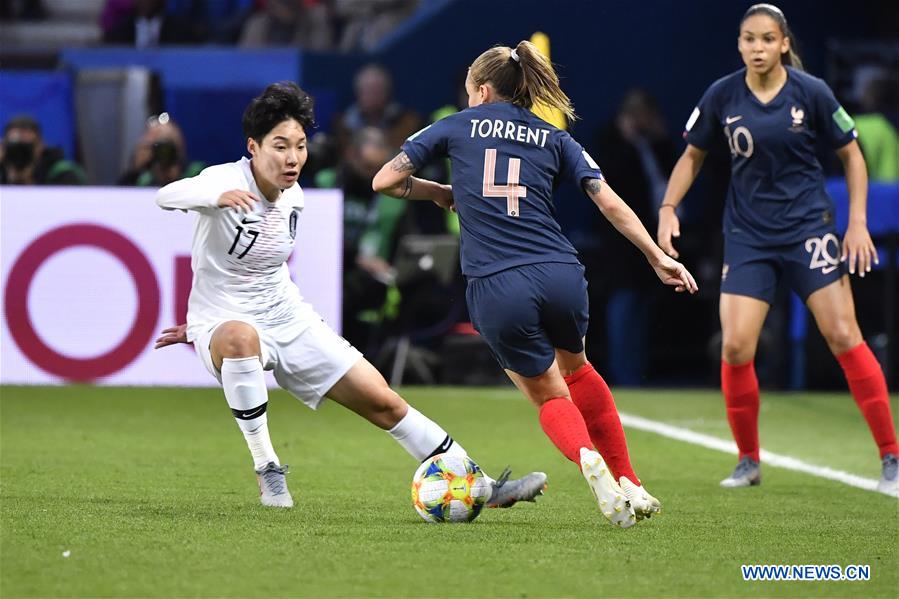 (SP)FRANCE-PARIS-2019 FIFA WOMEN'S WORLD CUP-FRANCE VS SOUTH KOREA