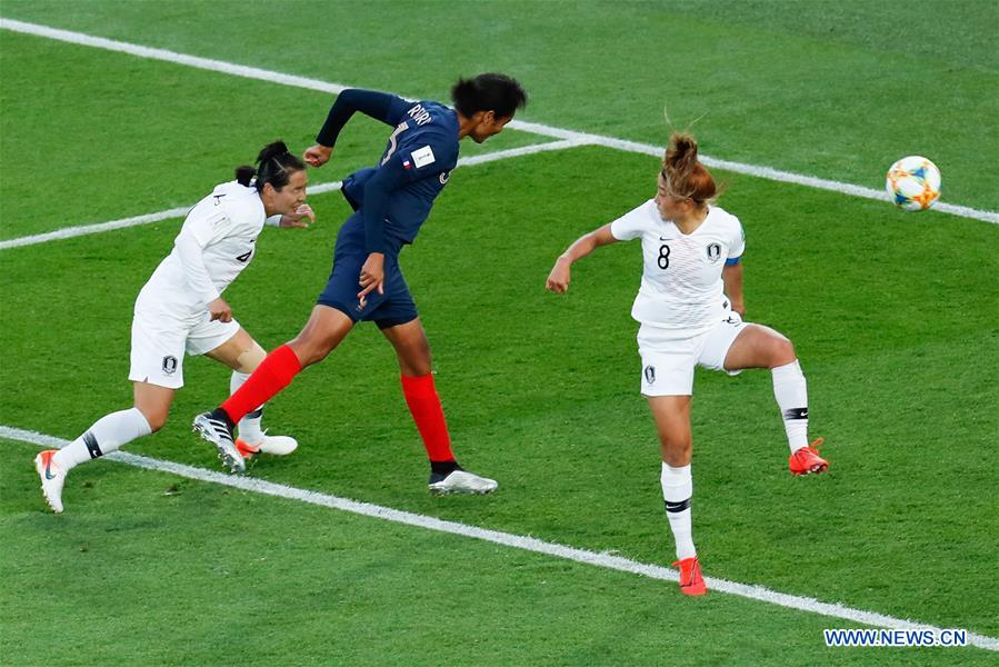 (SP) FRANCE-PARIS-2019 FIFA WOMEN'S WORLD CUP-FRANCE VS SOUTH KOREA