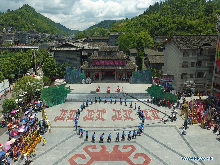 CHINA-HUNAN-SHEBA FESTIVAL-TUJIA ETHNIC GROUP (CN)
