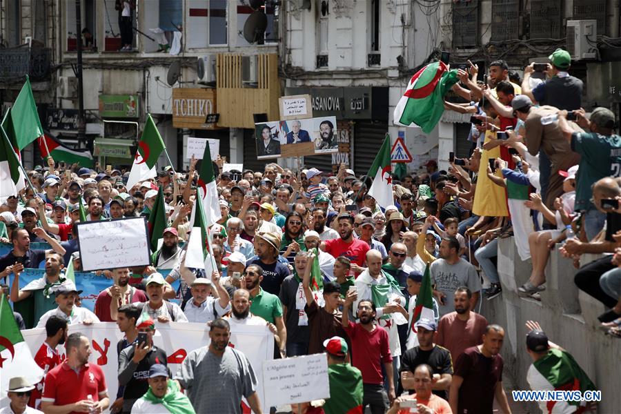 ALGERIA-ALGIERS-PROTEST