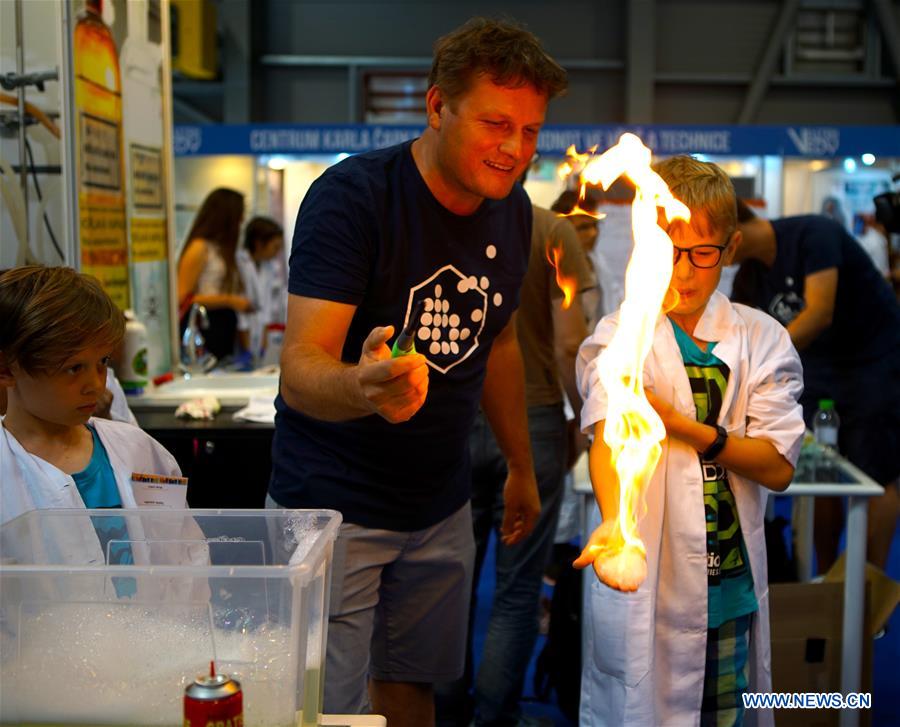 CZECH REPUBLIC-PRAGUE-SCIENCE FAIR
