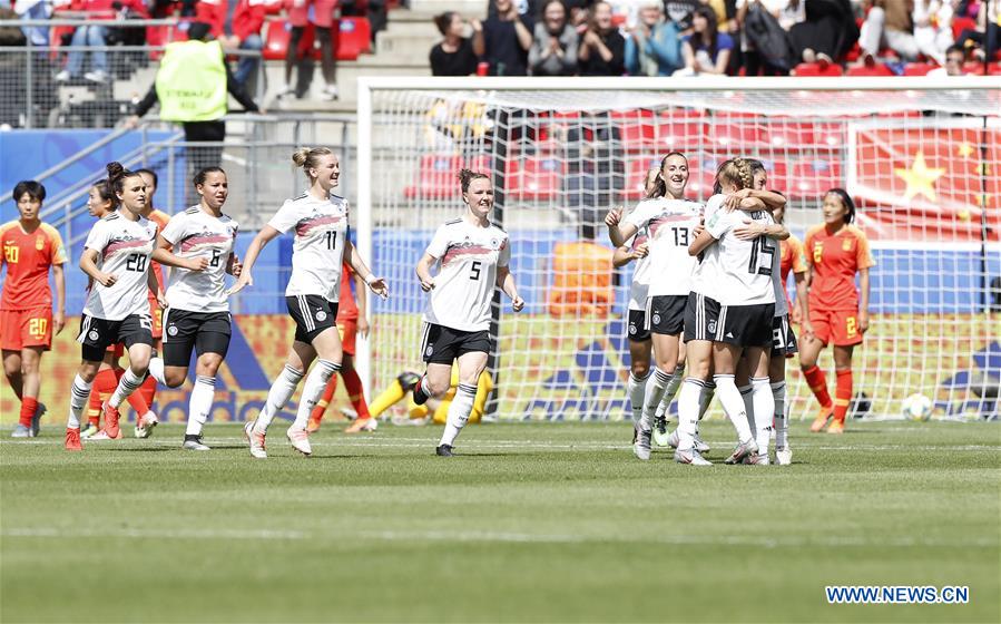(SP)FRANCE-RENNES-2019 FIFA WOMEN'S WORLD CUP-GROUP B-GER VS CHN