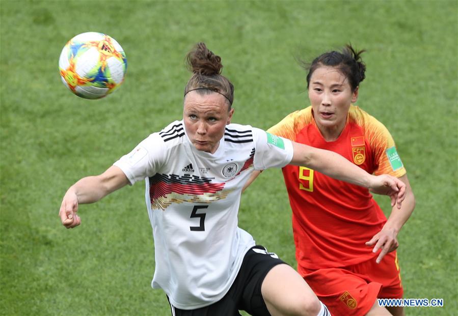 (SP)FRANCE-RENNES-2019 FIFA WOMEN'S WORLD CUP-GROUP B-GER VS CHN