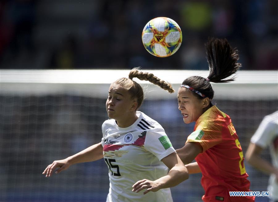 (SP)FRANCE-RENNES-2019 FIFA WOMEN'S WORLD CUP-GROUP B-GER VS CHN