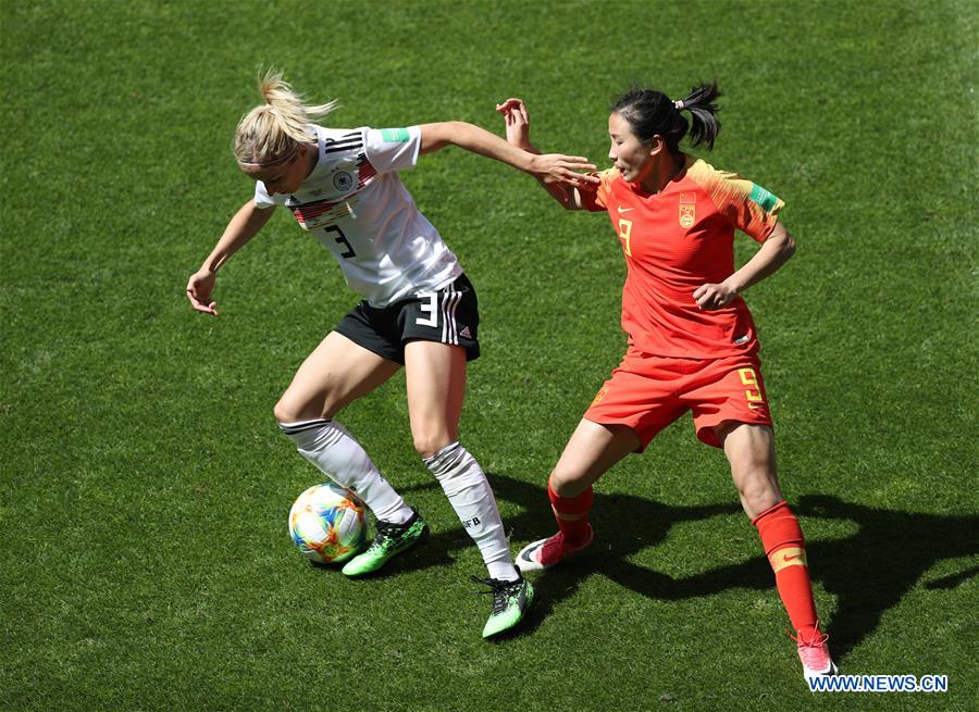 (SP)FRANCE-RENNES-2019 FIFA WOMEN'S WORLD CUP-GROUP B-GER VS CHN