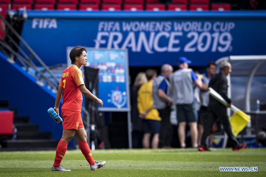 (SP)FRANCE-RENNES-2019 FIFA WOMEN'S WORLD CUP-GROUP B-CHN VS GER