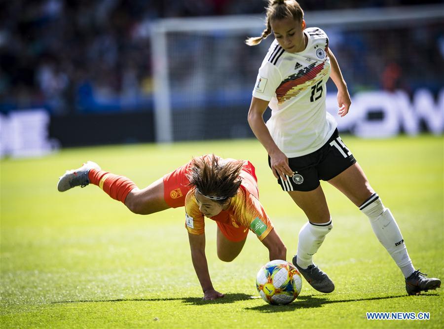 (SP)FRANCE-RENNES-2019 FIFA WOMEN'S WORLD CUP-GROUP B-CHN VS GER