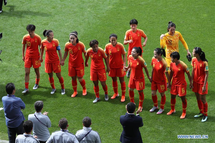 (SP)FRANCE-RENNES-2019 FIFA WOMEN'S WORLD CUP-GROUP B-CHN VS GER