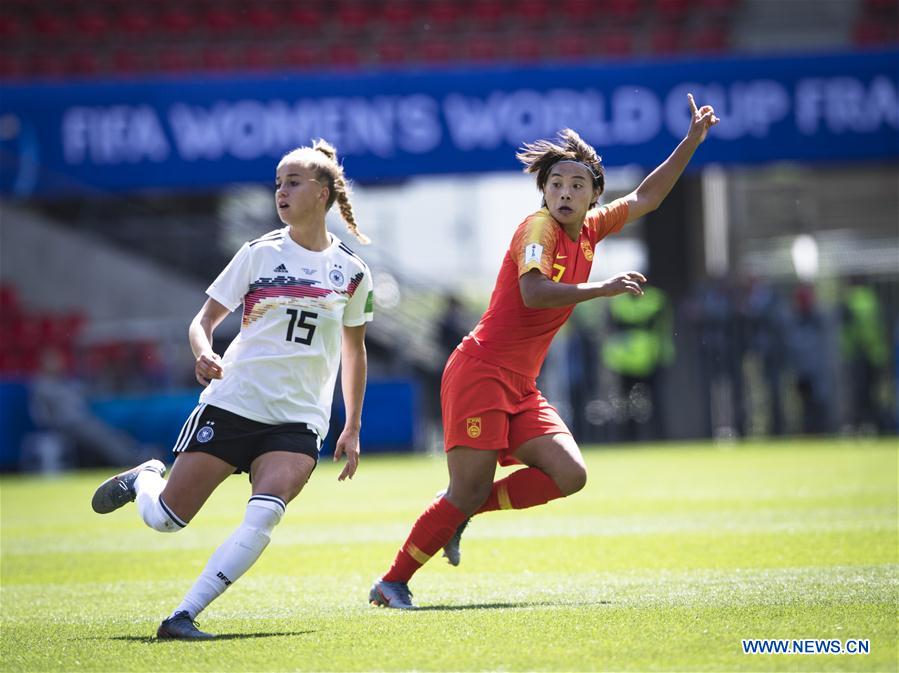 (SP)FRANCE-RENNES-2019 FIFA WOMEN'S WORLD CUP-GROUP B-CHN VS GER