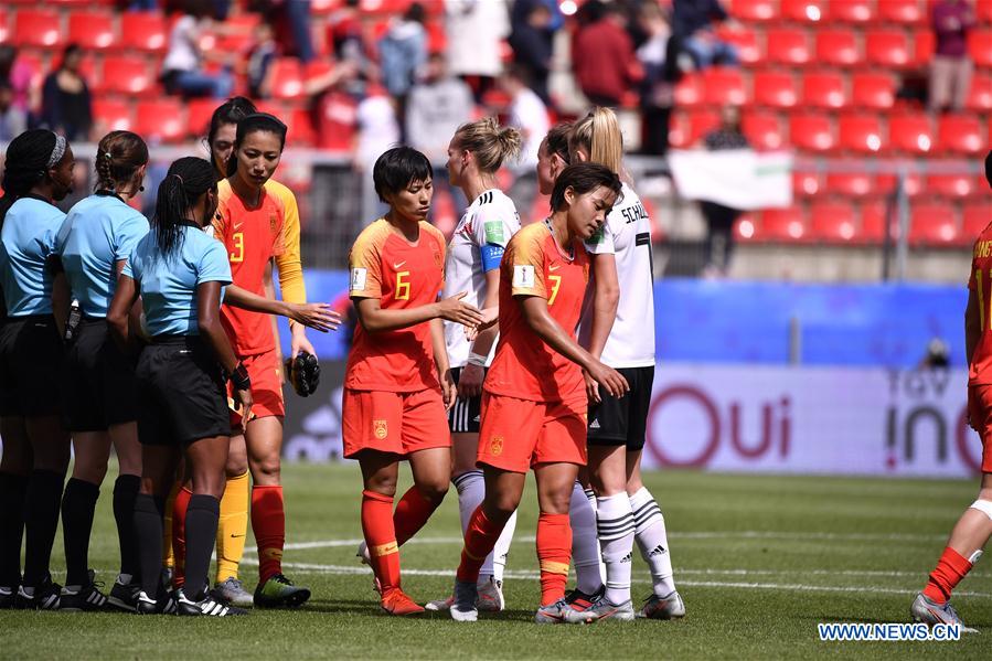 (SP)FRANCE-RENNES-2019 FIFA WOMEN'S WORLD CUP-GROUP B-CHN VS GER