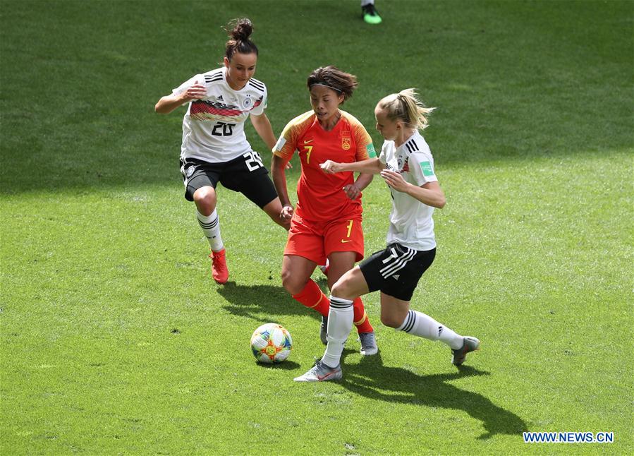 (SP)FRANCE-RENNES-2019 FIFA WOMEN'S WORLD CUP-GROUP B-CHN VS GER