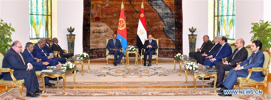 EGYPT-CAIRO-ERITREA-PRESIDENT-VISIT