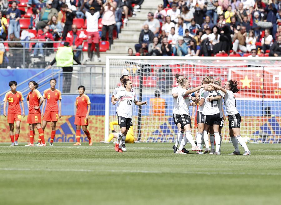 (SP)FRANCE-RENNES-2019 FIFA WOMEN'S WORLD CUP-GROUP B-GER VS CHN