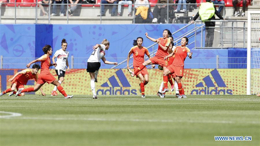 (SP)FRANCE-RENNES-2019 FIFA WOMEN'S WORLD CUP-GROUP B-GER VS CHN