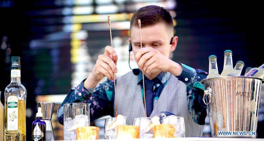 CZECH REPUBLIC-PRAGUE-NON-ALCOHOLIC COCKTAIL CONTEST