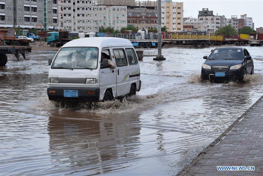 YEMEN-ADEN-HEAVY RAIN