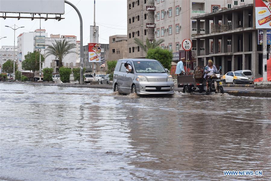 YEMEN-ADEN-HEAVY RAIN