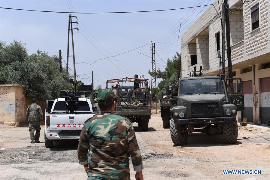 SYRIA-HAMA-ARMY-REBEL-HELD AREAS-CONTROL-REGAINING