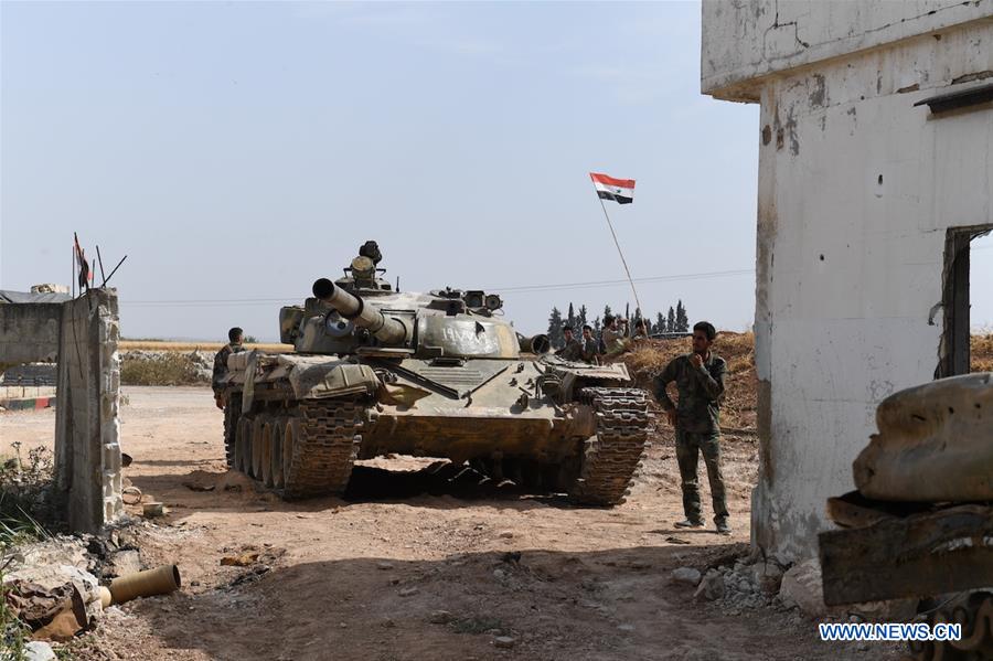 SYRIA-HAMA-ARMY-REBEL-HELD AREAS-CONTROL-REGAINING
