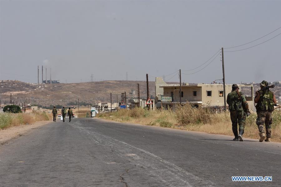 SYRIA-HAMA-ARMY-REBEL-HELD AREAS-CONTROL-REGAINING