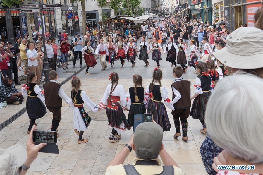 HUNGARY-BUDAPEST-FOLK DANCE-FESTIVAL