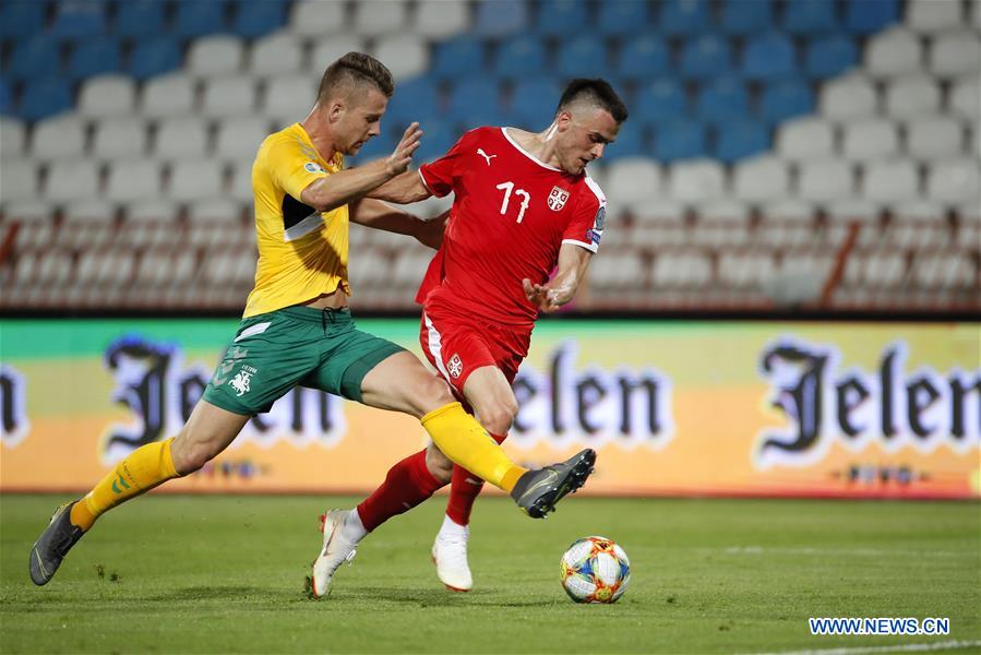 (SP)SERBIA-BELGRADE-SOCCER-UEFA EURO 2020 QUALIFYING MATCH-SERBIA VS LITHUANIA