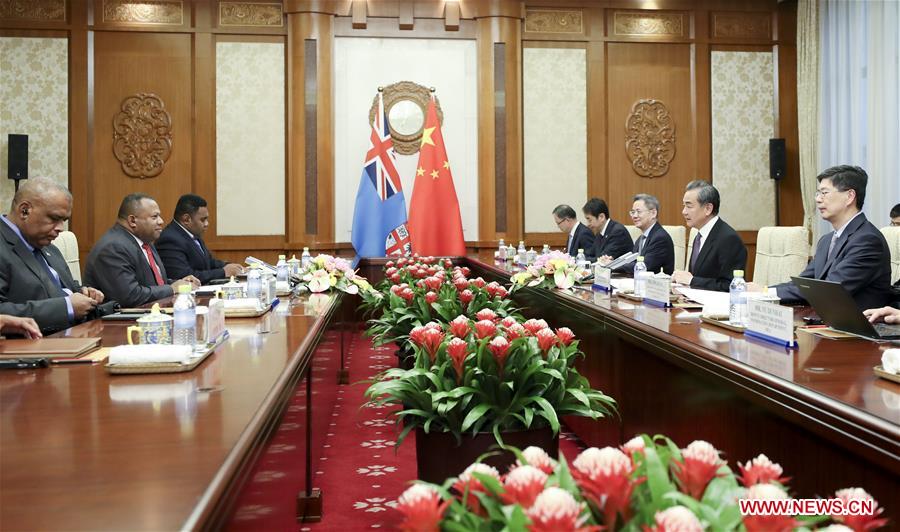 CHINA-BEIJING-WANG YI-FIJIAN FM-MEETING (CN)