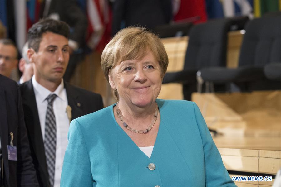 SWITZERLAND-GENEVA-INTERNATIONAL LABOUR CONFERENCE-MERKEL