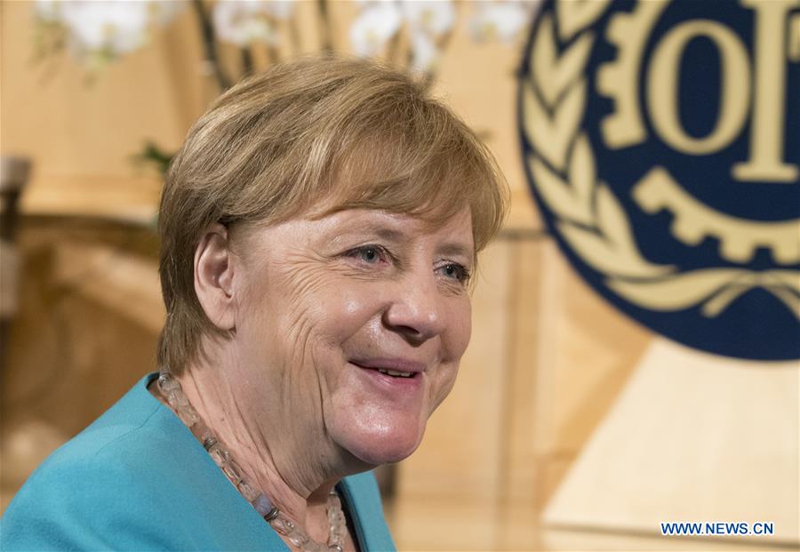SWITZERLAND-GENEVA-INTERNATIONAL LABOUR CONFERENCE-MERKEL