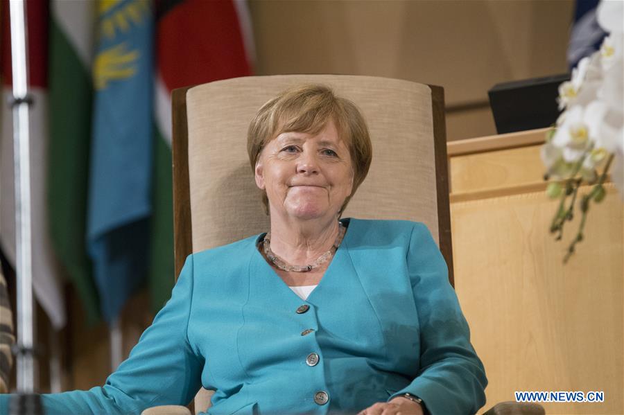 SWITZERLAND-GENEVA-INTERNATIONAL LABOUR CONFERENCE-MERKEL