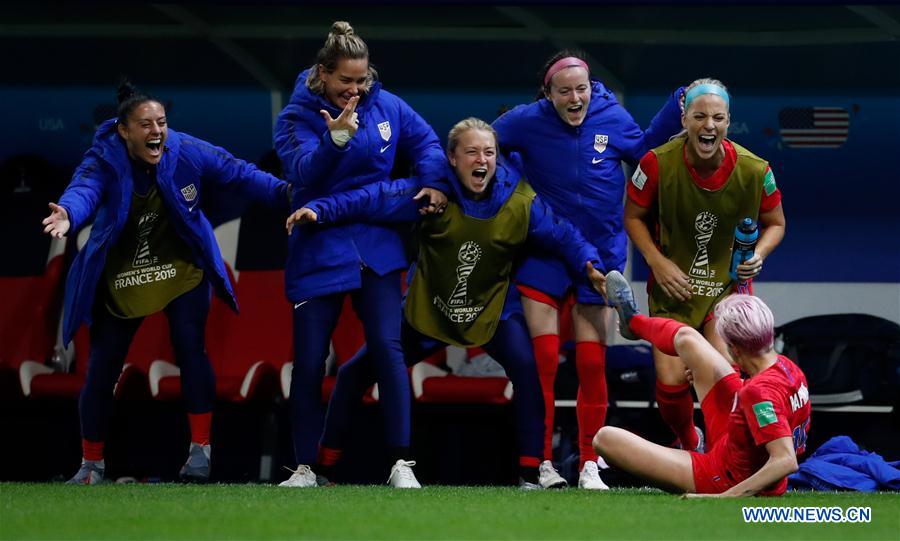 (SP)FRANCE-REIMS-SOCCER-FIFA WOMEN'S WORLD CUP-USA VS THA