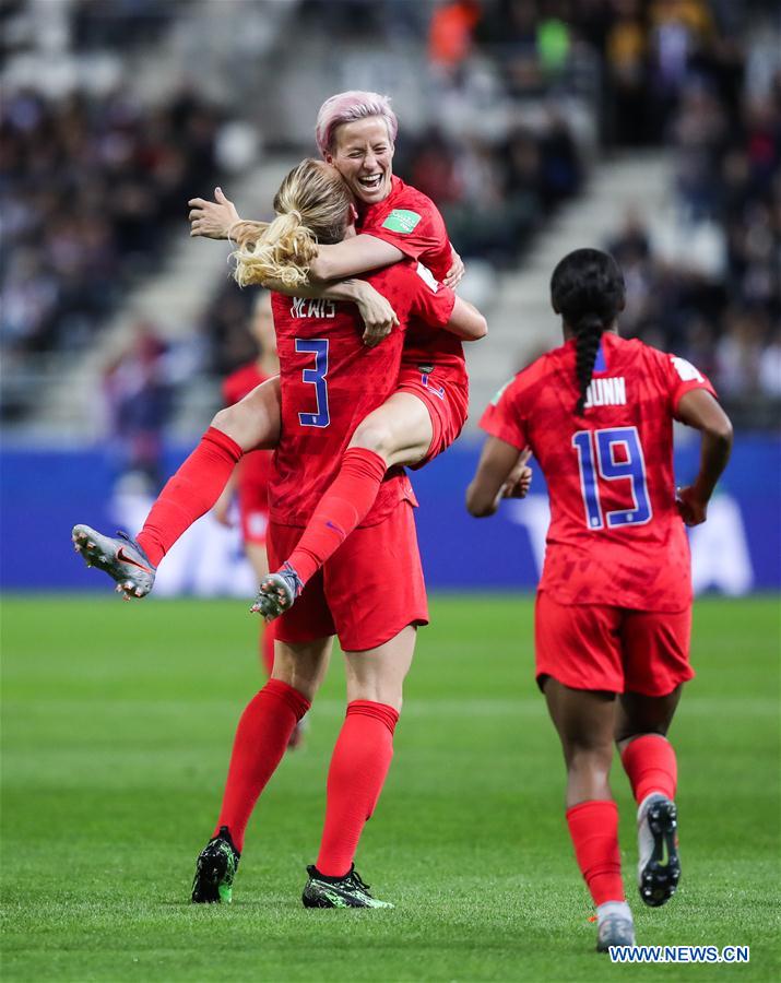 (SP)FRANCE-REIMS-SOCCER-FIFA WOMEN'S WORLD CUP-USA VS THA