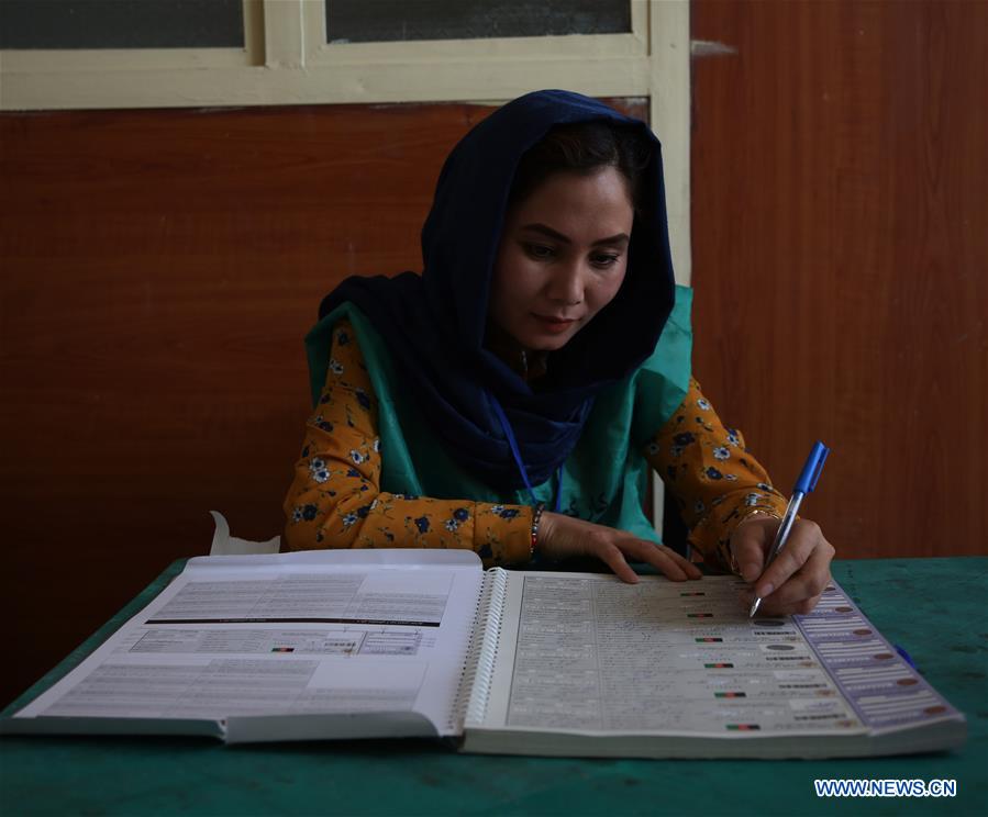 AFGHANISTAN-KABUL-VOTER REGISTRATION-UPCOMING PRESIDENTIAL ELECTION