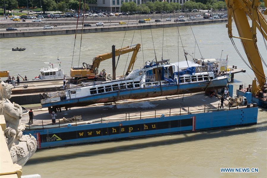 HUNGARY-BUDAPEST-BOAT ACCIDENT