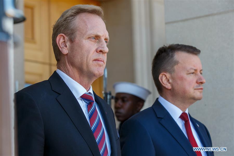 U.S.-ARLINGTON-PENTAGON-SHANAHAN-POLAND-DM-MEETING