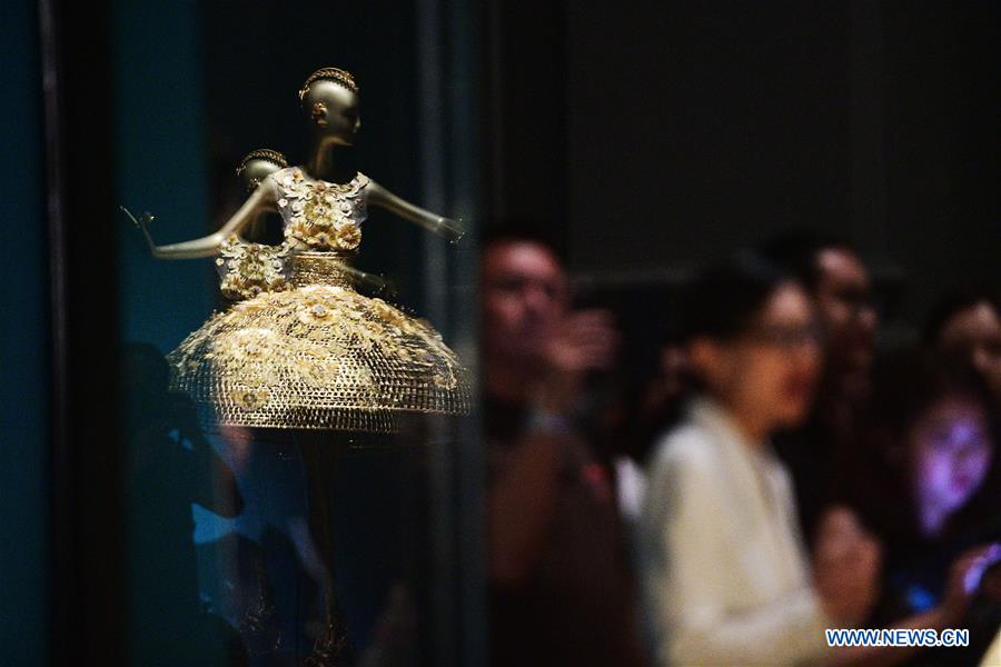 SINGAPORE-CHINESE ART AND COUTURE-EXHIBITION-MEDIA PREVIEW