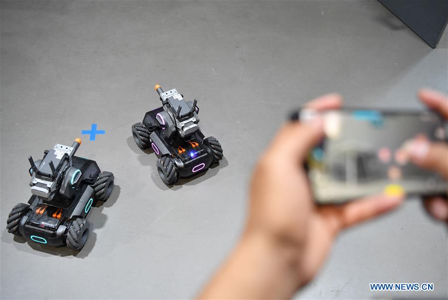 CHINA-BEIJING-DJI-EDUCATIONAL ROBOT-EVENT(CN)