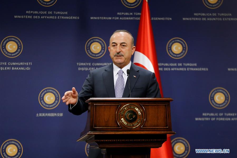 TURKEY-ANKARA-FRANCE-FM-MEETING