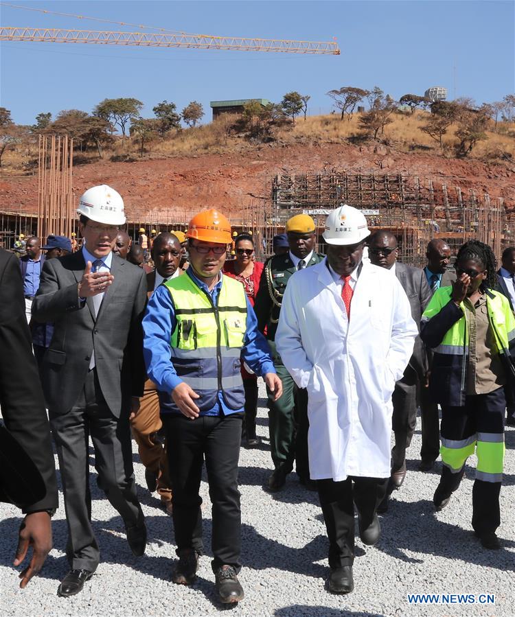 ZIMBABWE-MOUNT HAMPDEN-NEW PARLIAMENT BUILDING-CHINESE FIRM-CONSTRUCTION