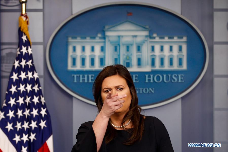 U.S.-WASHINGTON D.C.-WHITE HOUSE PRESS SECRETARY-LEAVING