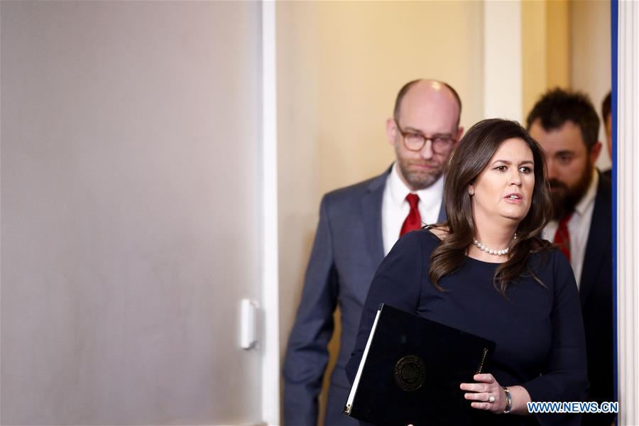 U.S.-WASHINGTON D.C.-WHITE HOUSE PRESS SECRETARY-LEAVING