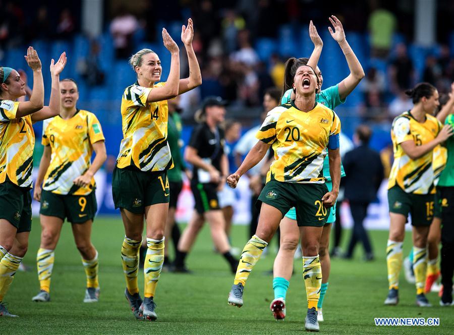 (SP)FRANCE-MONTPELLIER-2019 FIFA WOMEN'S WORLD CUP-GROUP C-BRAZIL VS AUSTRALIA