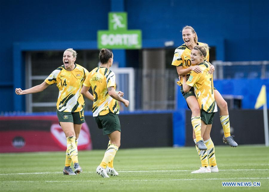 (SP)FRANCE-MONTPELLIER-2019 FIFA WOMEN'S WORLD CUP-GROUP C-BRAZIL VS AUSTRALIA