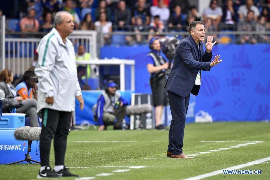 (SP)FRANCE-MONTPELLIER-2019 FIFA WOMEN'S WORLD CUP-GROUP C-BRAZIL VS AUSTRALIA
