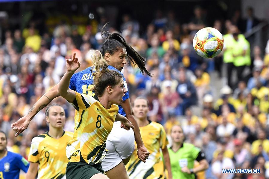 (SP)FRANCE-MONTPELLIER-2019 FIFA WOMEN'S WORLD CUP-GROUP C-BRAZIL VS AUSTRALIA