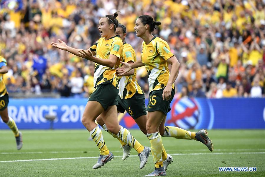(SP)FRANCE-MONTPELLIER-2019 FIFA WOMEN'S WORLD CUP-GROUP C-BRAZIL VS AUSTRALIA