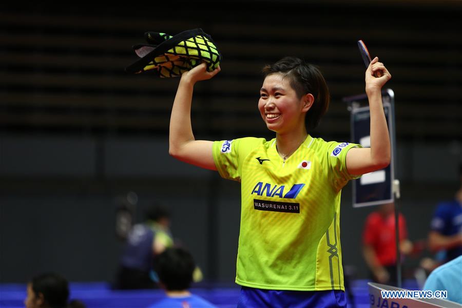 (SP)JAPAN-SAPPORO-TABLE TENNIS-ITTF JAPAN OPEN