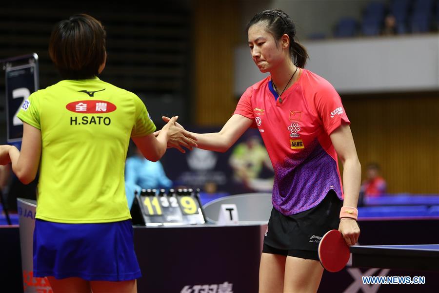 (SP)JAPAN-SAPPORO-TABLE TENNIS-ITTF JAPAN OPEN