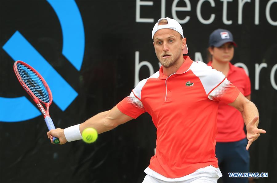 (SP)GERMANY-STUTTGART-TENNIS-MERCEDES CUP-QUARTERFINALS-DENIS KUDLA VS MATTEO BERRETTINI