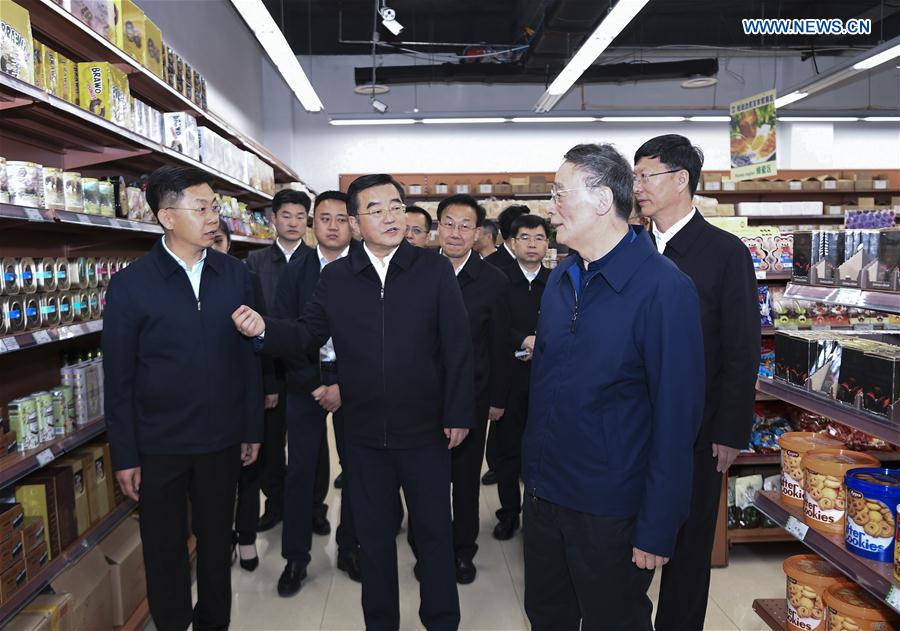 CHINA-HEILONGJIANG-WANG QISHAN-INSPECTION TOUR (CN)